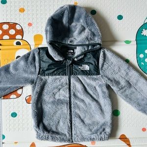 North Face baby furry jacket